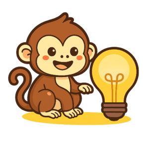 monkey lamp