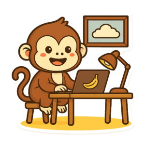 Thuiswerkplek 2 monkey thuiswerkplek